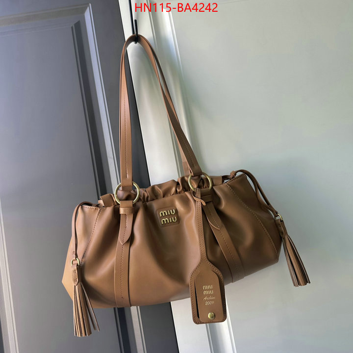 Miu Miu Bags(TOP)-Handbag- wholesale imitation designer replicas ID: BA4242 $: 115USD,