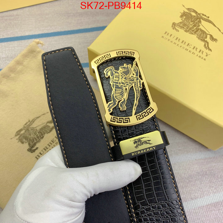 Belts-Burberry high ID: PB9414 $: 72USD