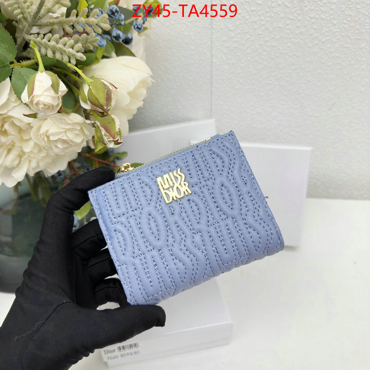 Dior Bags(4A)-Wallet- what is a 1:1 replica ID: TA4559 $: 45USD,