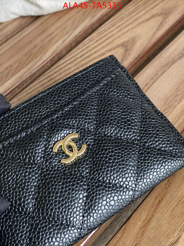 Chanel Bags(TOP)-Wallet- 7 star quality designer replica ID: TA5335 $: 45USD,