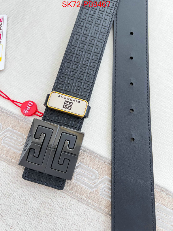 Belts-Givenchy top quality fake ID: PB9467 $: 72USD