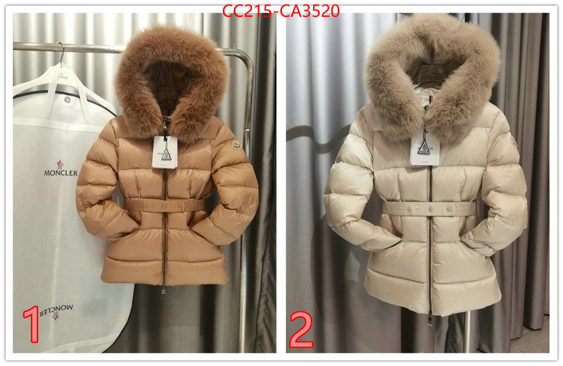 Down jacket Women-Moncler replica best ID: CA3520 $: 215USD