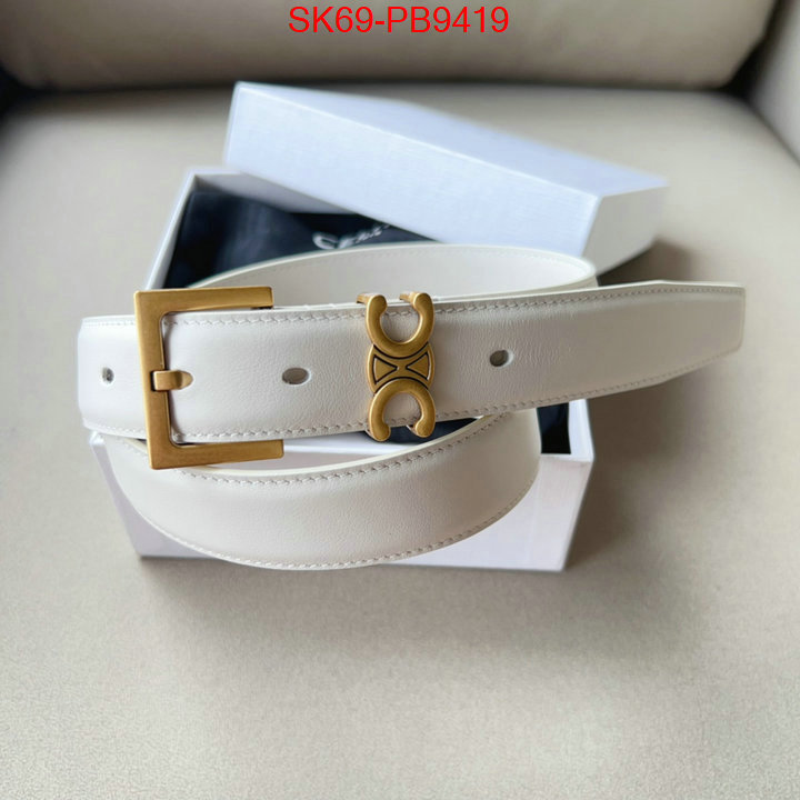 Belts-CELINE what is top quality replica ID: PB9419 $: 69USD