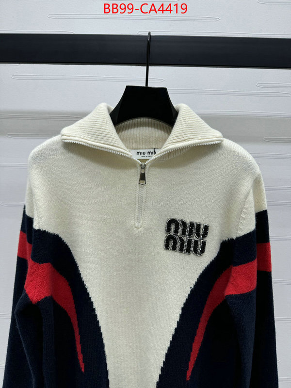 Clothing-MIU MIU where can you buy replica ID: CA4419 $: 99USD