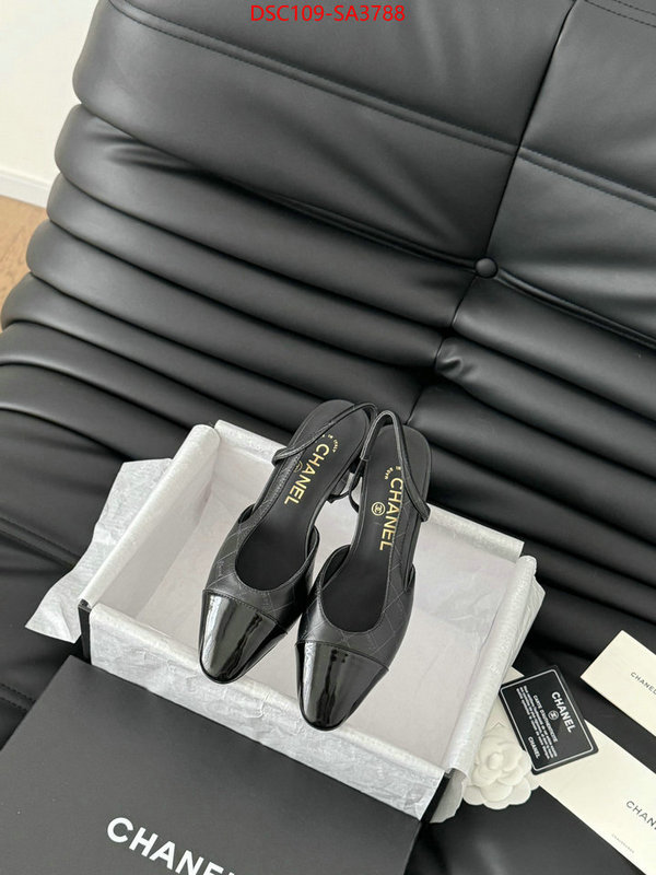 Women Shoes-Chanel best replica ID: SA3788 $: 109USD