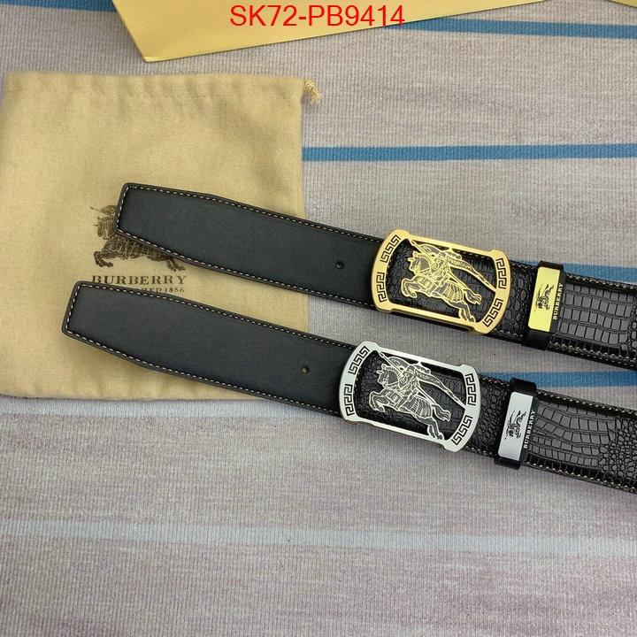 Belts-Burberry high ID: PB9414 $: 72USD