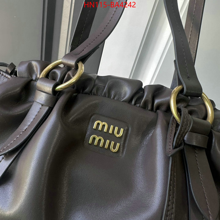 Miu Miu Bags(TOP)-Handbag- wholesale imitation designer replicas ID: BA4242 $: 115USD,