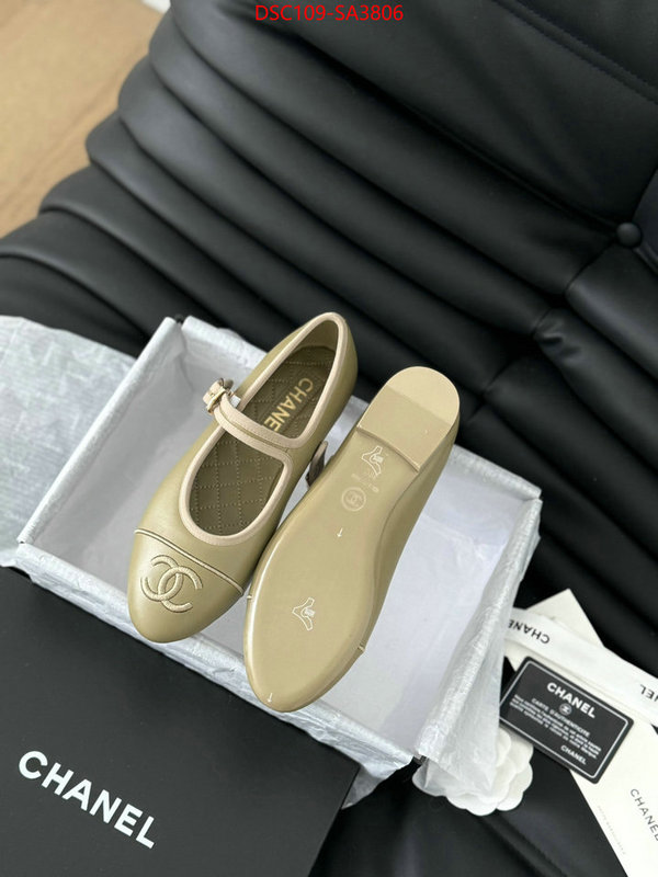 Women Shoes-Chanel high quality aaaaa replica ID: SA3806 $: 109USD