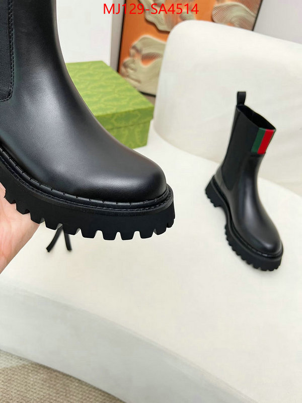 Women Shoes-Gucci where should i buy replica ID: SA4514 $: 129USD