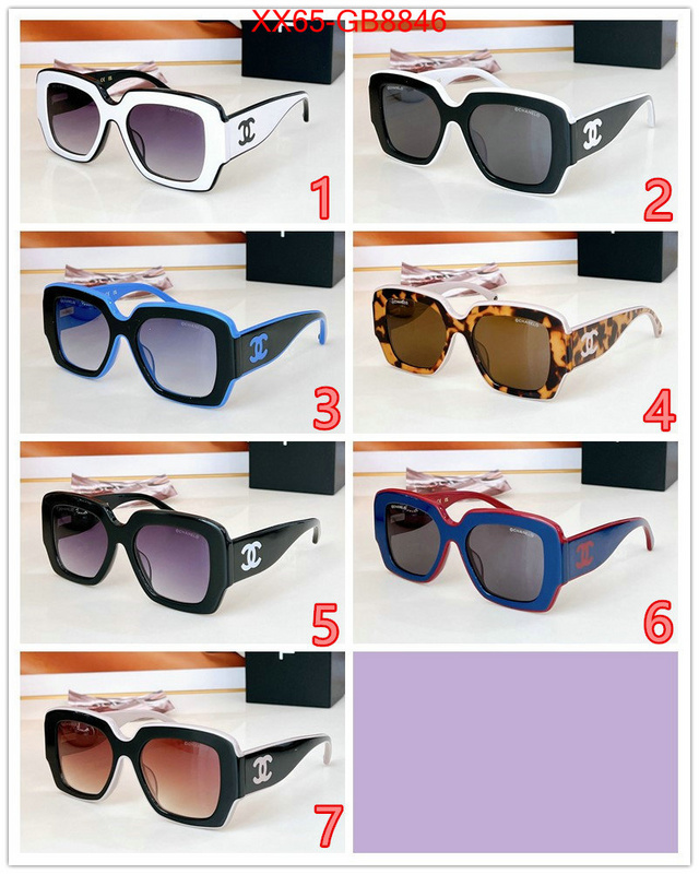 Glasses-Chanel we curate the best ID: GB8846 $: 65USD