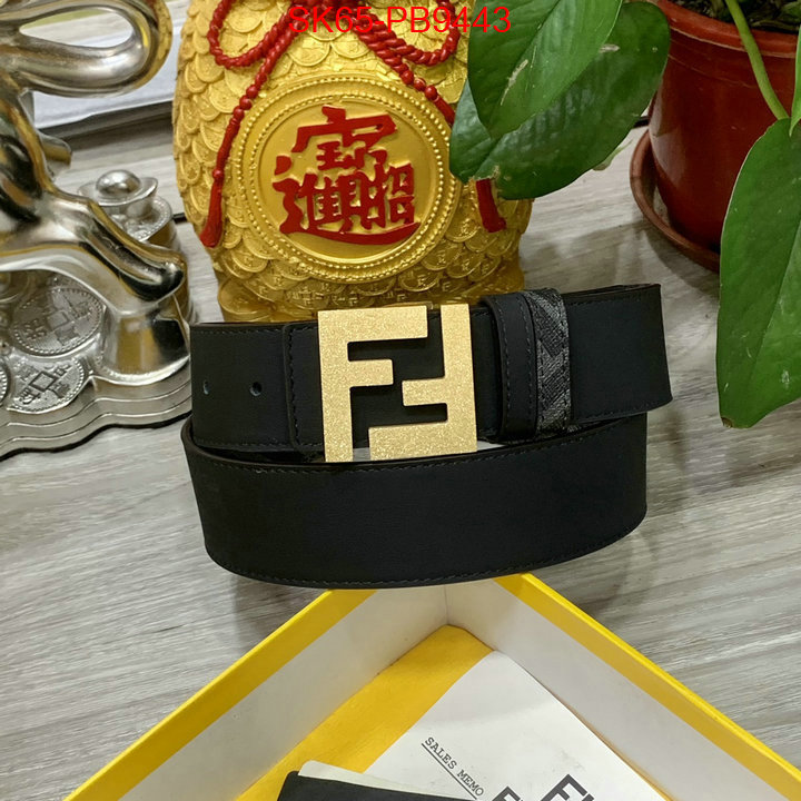 Belts-Fendi top brands like ID: PB9443 $: 65USD