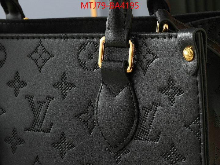 LV Bags(4A)-Handbag Collection- 1:1 replica ID: BA4195 $: 79USD,