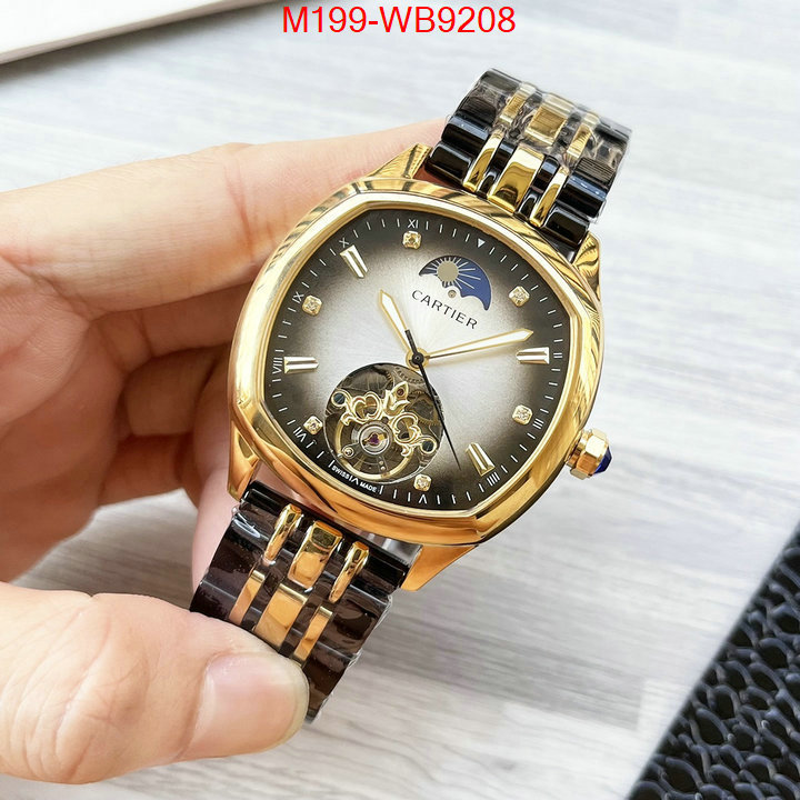 Watch(TOP)-Cartier luxury ID: WB9208 $: 199USD