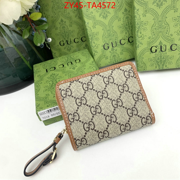 Gucci Bags(4A)-Wallet- aaaaa+ replica ID: TA4572 $: 45USD,