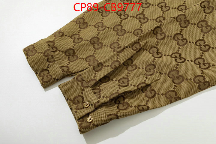 Clothing-Gucci where to buy replicas ID: CB9777 $: 89USD