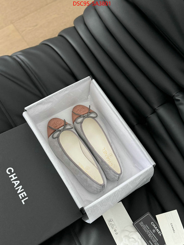 Women Shoes-Chanel what is a counter quality ID: SA3801 $: 95USD