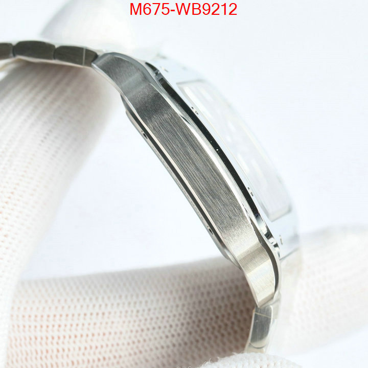 Watch(TOP)-Cartier cheap replica ID: WB9212 $: 675USD