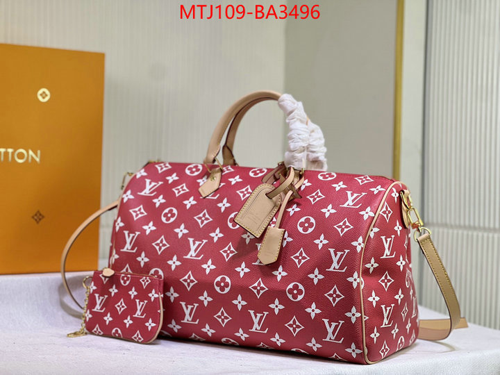 LV Bags(4A)-Keepall BandouliRe 45-50- quality replica ID: BA3496 $: 109USD,