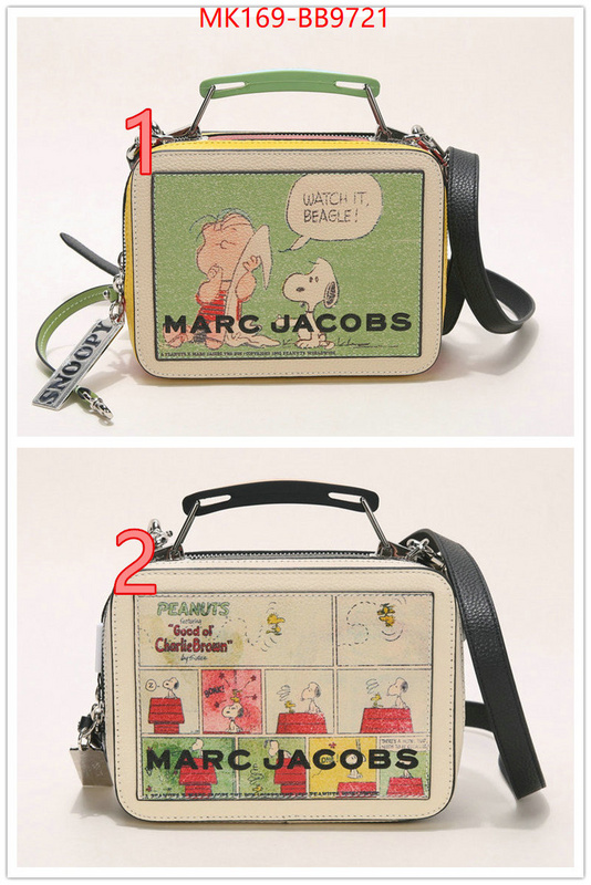 Marc Jacobs Bags(TOP)-Crossbody- where can you buy replica ID: BB9721 $: 169USD,