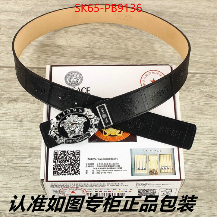 Belts-Versace best designer replica ID: PB9136 $: 65USD