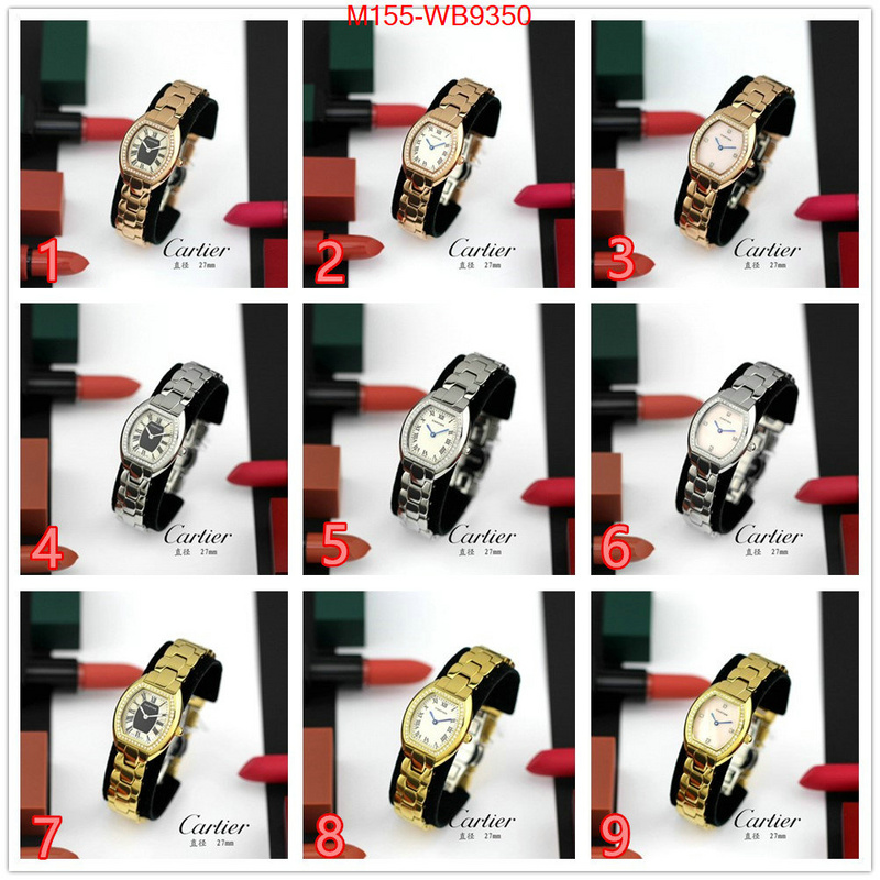 Watch(4A)-Cartier aaaaa+ quality replica ID: WB9350 $: 155USD