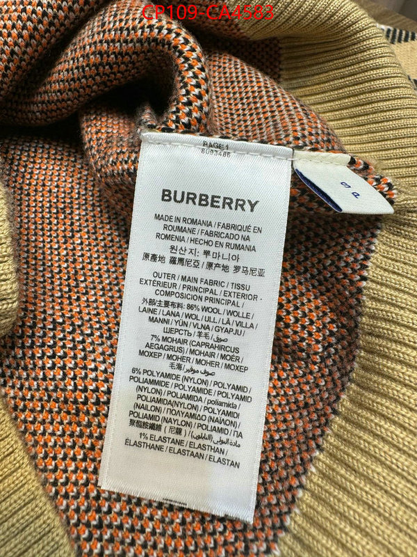 Clothing-Burberry shop ID: CA4583 $: 109USD