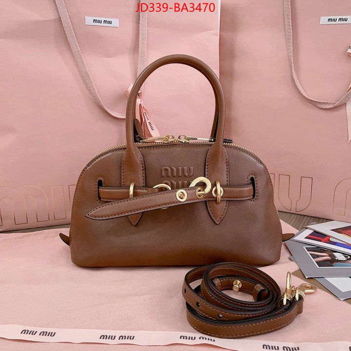 Miu Miu Bags(TOP)-Handbag- luxury fake ID: BA3470 $: 339USD,