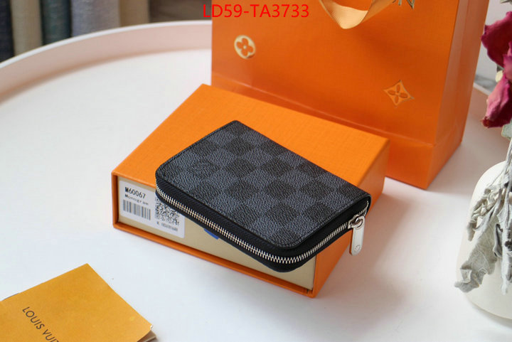 LV Bags(TOP)-Wallet 2024 perfect replica designer ID: TA3733 $: 59USD,