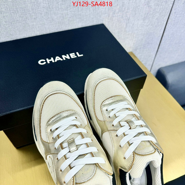 Women Shoes-Chanel aaaaa+ replica ID: SA4817 $: 129USD