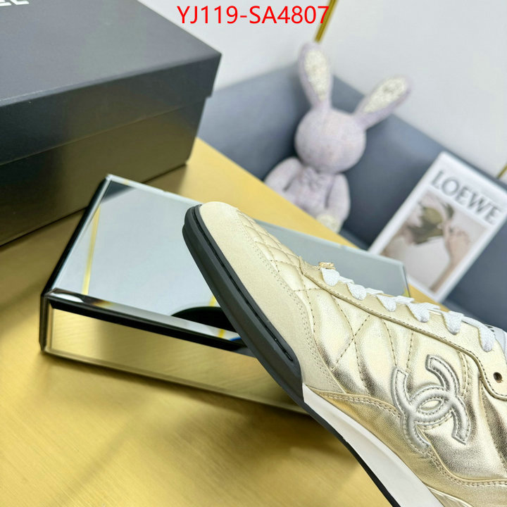 Women Shoes-Chanel buy best high-quality ID: SA4807 $: 119USD