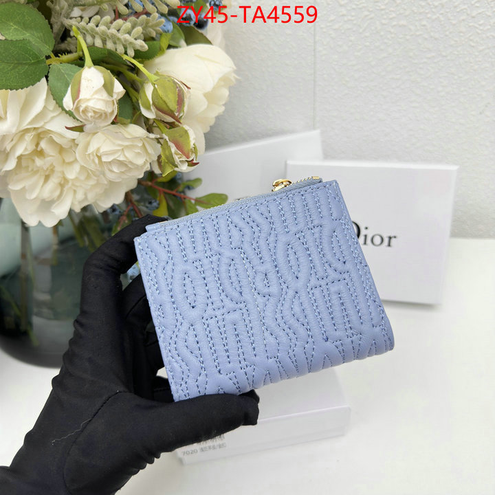 Dior Bags(4A)-Wallet- what is a 1:1 replica ID: TA4559 $: 45USD,