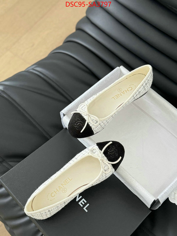 Women Shoes-Chanel we provide top cheap aaaaa ID: SA3797 $: 95USD