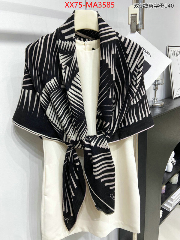 Scarf-Chanel best fake ID: MA3585 $: 75USD