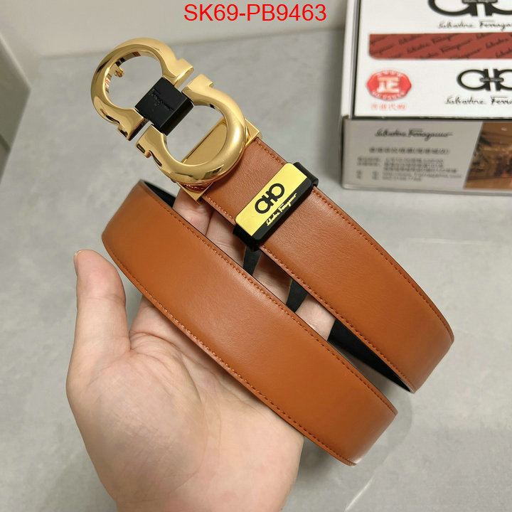 Belts-Ferragamo top quality fake ID: PB9463 $: 69USD