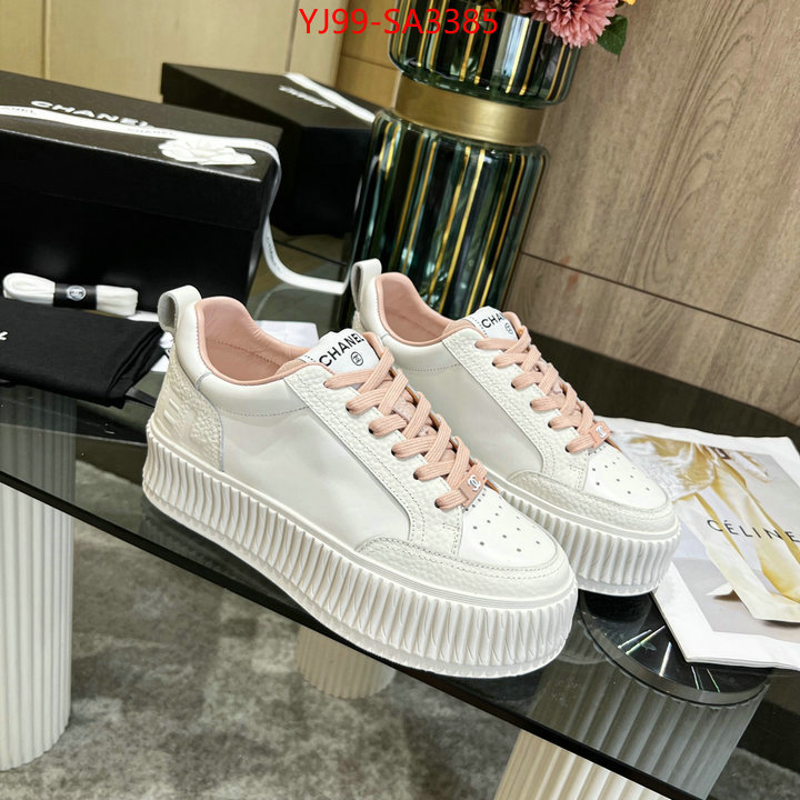 Women Shoes-Chanel top perfect fake ID: SA3385 $: 99USD