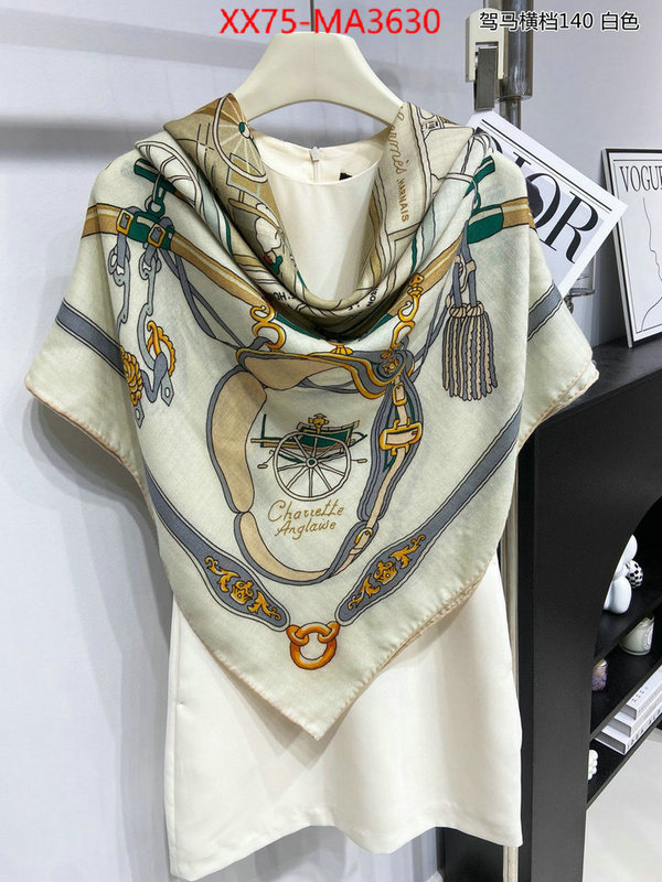 Scarf-Hermes luxury fake ID: MA3630 $: 75USD