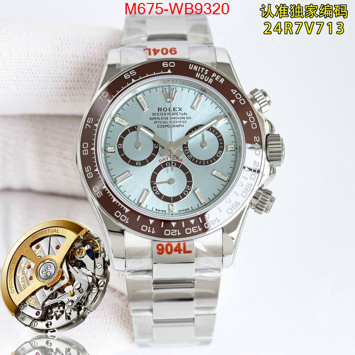 Watch(TOP)-Rolex replica for cheap ID: WB9320 $: 675USD