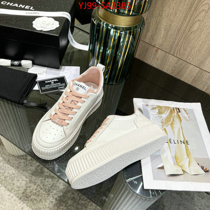 Women Shoes-Chanel top perfect fake ID: SA3385 $: 99USD