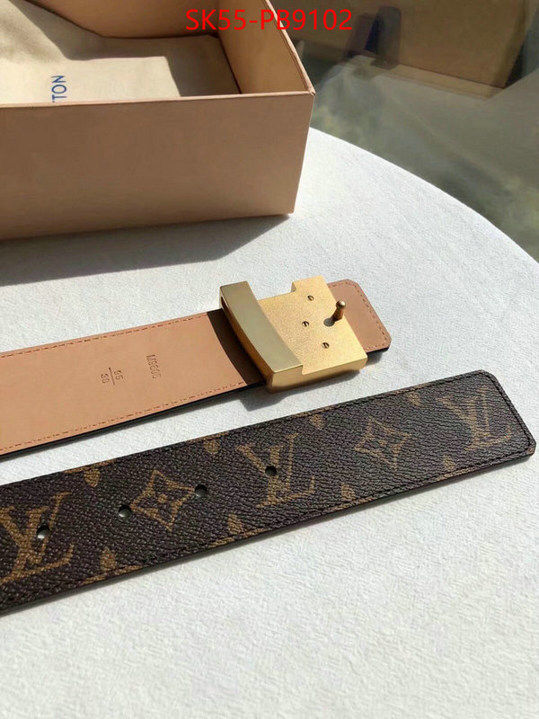 Belts-LV replica aaaaa designer ID: PB9102 $: 55USD