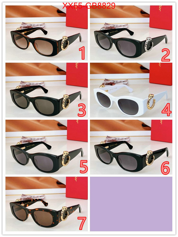 Glasses-Cartier designer fake ID: GB8829 $: 55USD