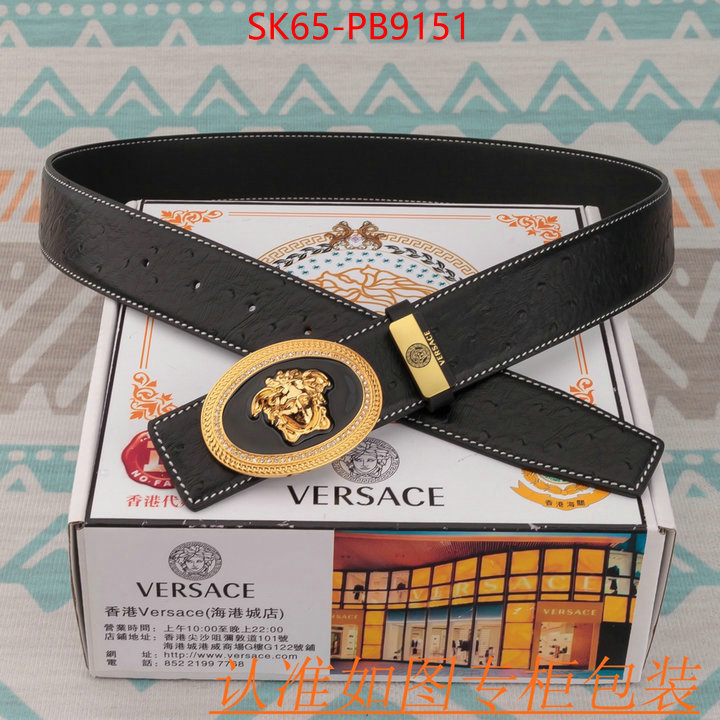 Belts-Versace perfect quality designer replica ID: PB9151 $: 65USD