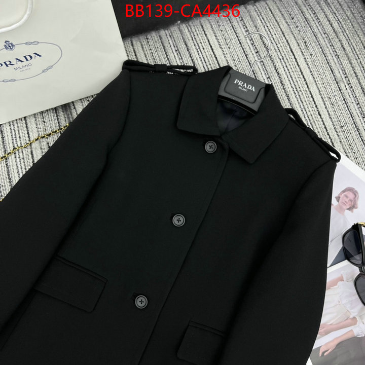 Clothing-Prada aaaaa class replica ID: CA4436 $: 139USD