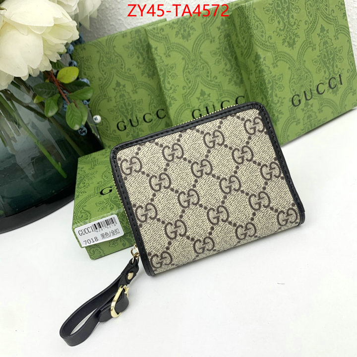 Gucci Bags(4A)-Wallet- aaaaa+ replica ID: TA4572 $: 45USD,