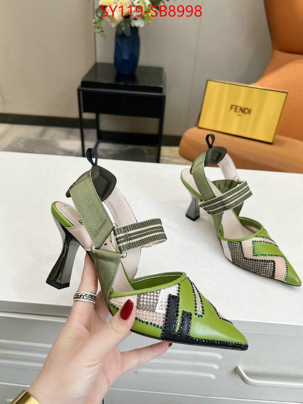 Women Shoes-Fendi cheap online best designer ID: SB8998 $: 119USD