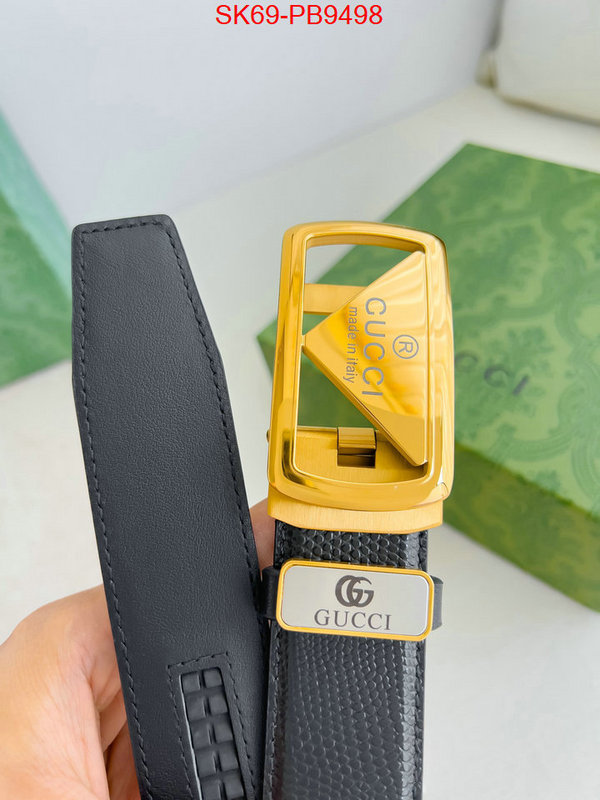 Belts-Gucci where to buy high quality ID: PB9498 $: 69USD