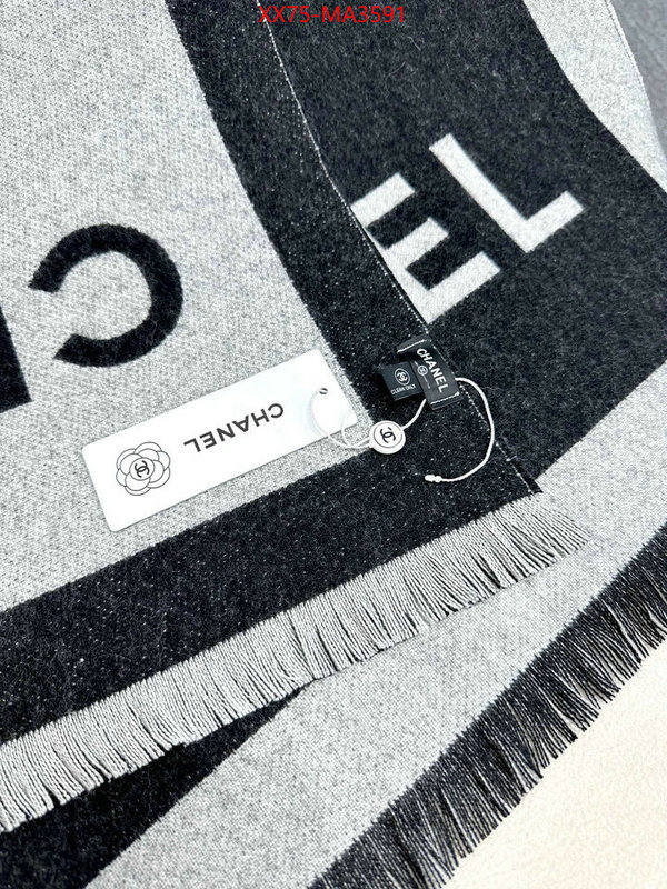 Scarf-Chanel replcia cheap ID: MA3591 $: 75USD