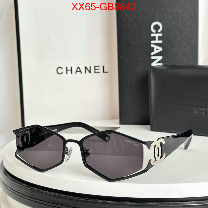 Glasses-Chanel 2024 replica wholesale cheap sales online ID: GB8842 $: 65USD