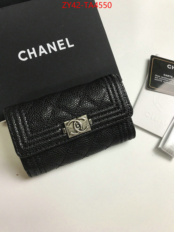 Chanel Bags(4A)-Wallet- buy the best high quality replica ID: TA4550 $: 42USD,