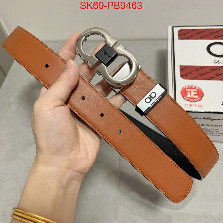 Belts-Ferragamo top quality fake ID: PB9463 $: 69USD