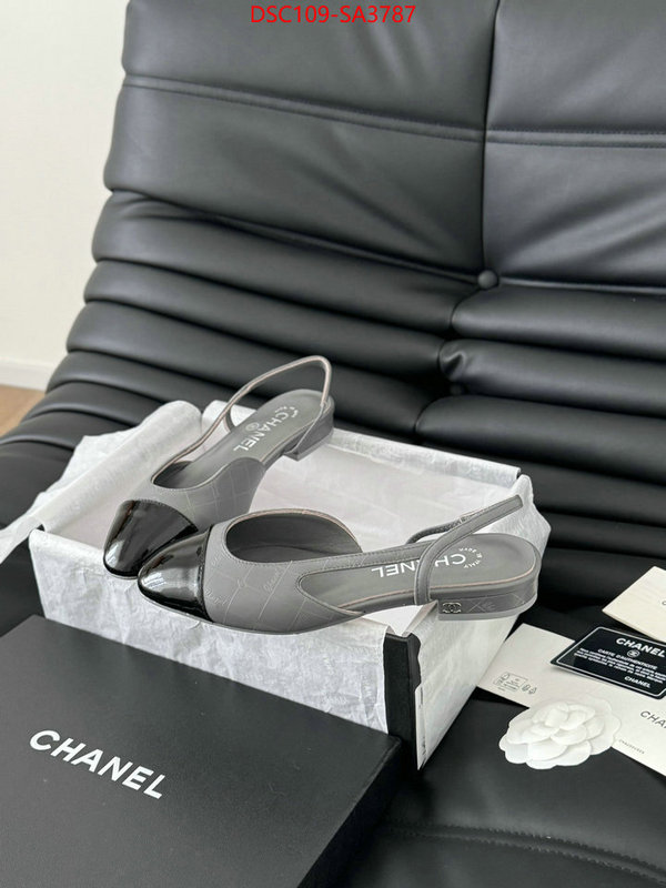 Women Shoes-Chanel 2024 luxury replicas ID: SA3787 $: 109USD